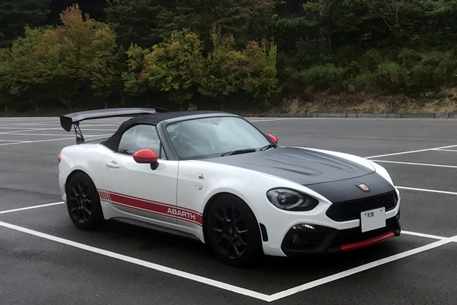 ABARTH 124,関西サイクルスポーツセンター